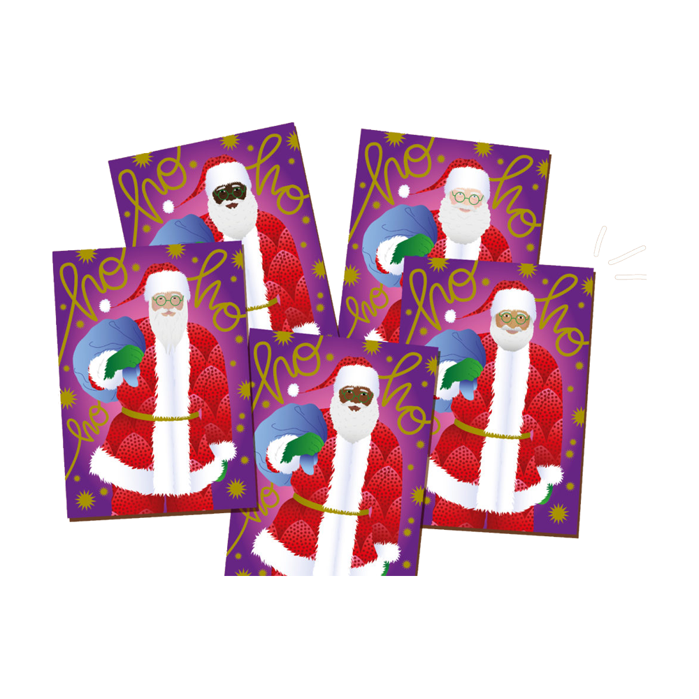 Postkarte: Santa Claus