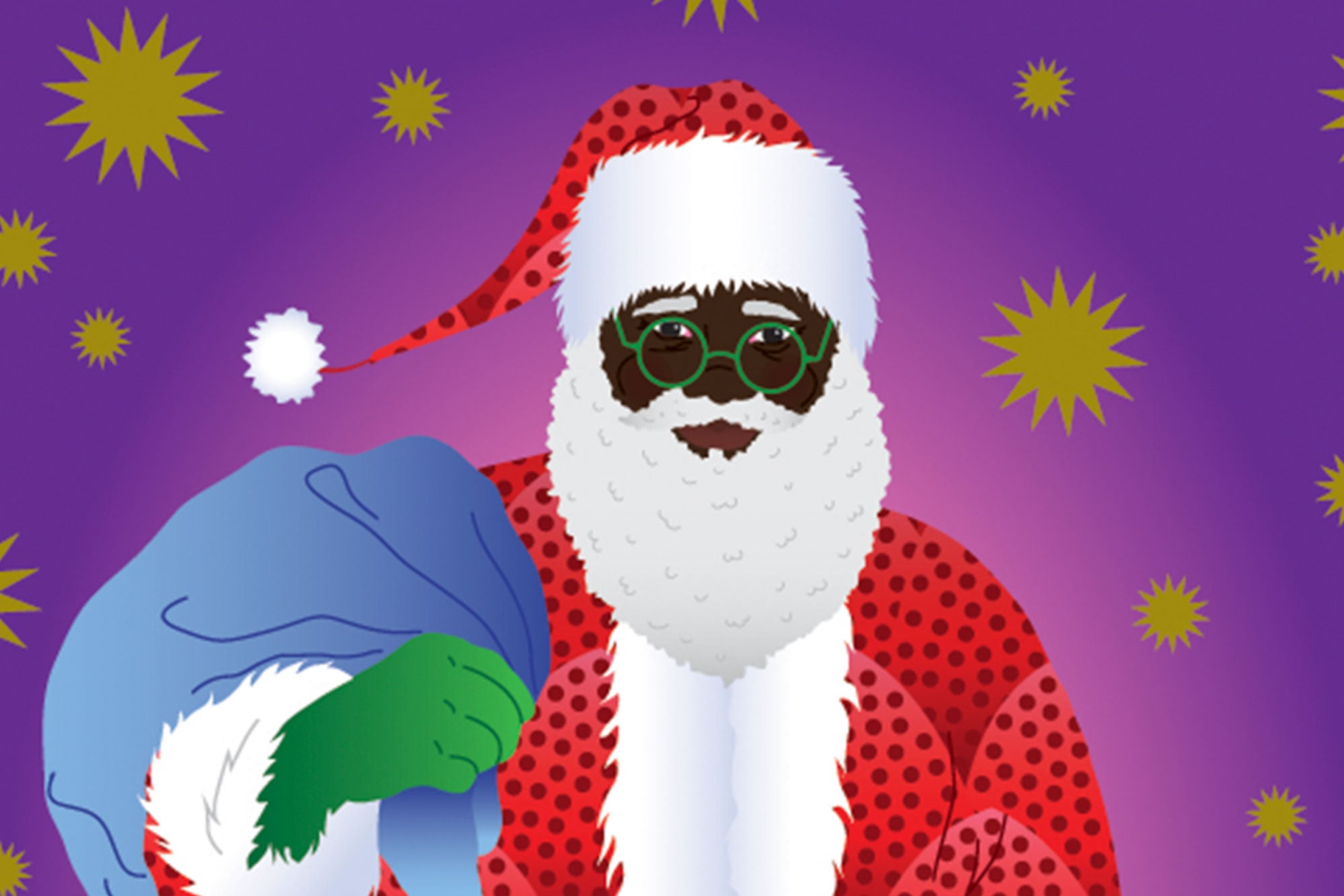 Postkarte: Santa Claus