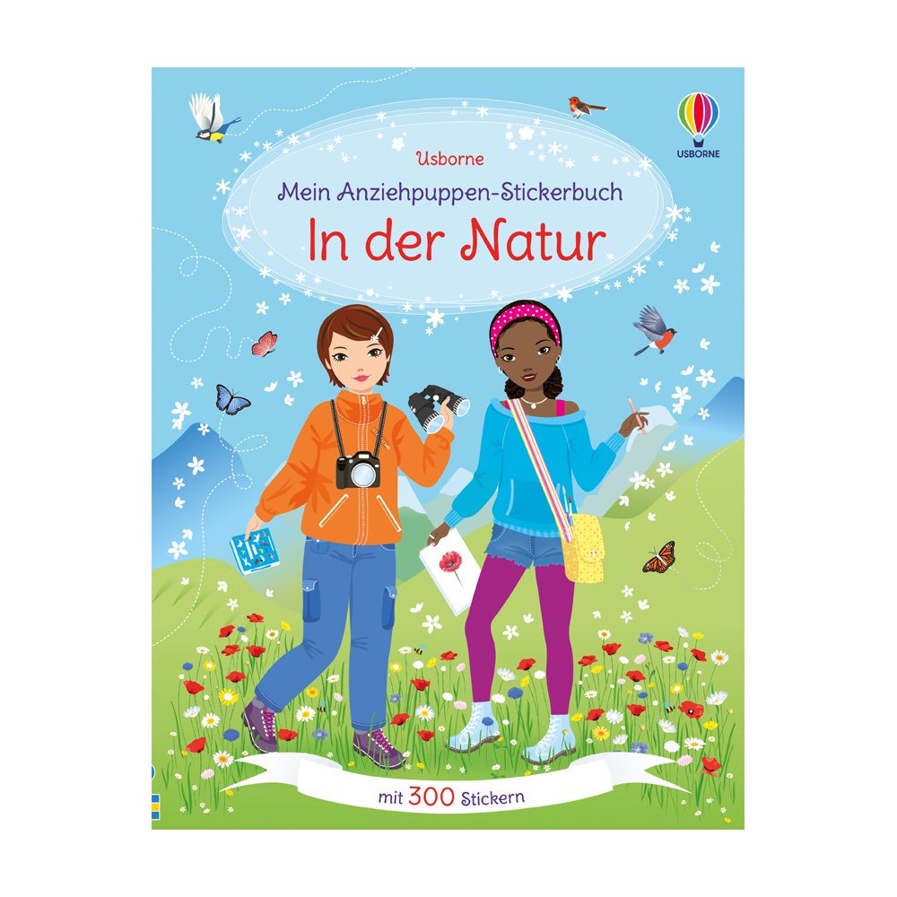 Mein Anziehpuppen-Stickerbuch: In der Natur