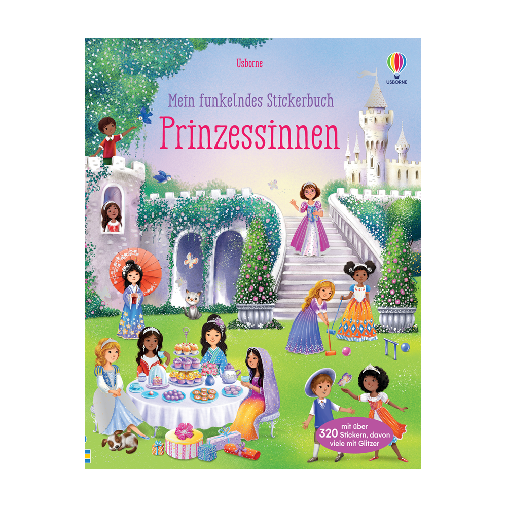 Mein funkelndes Stickerbuch: Prinzessinnen