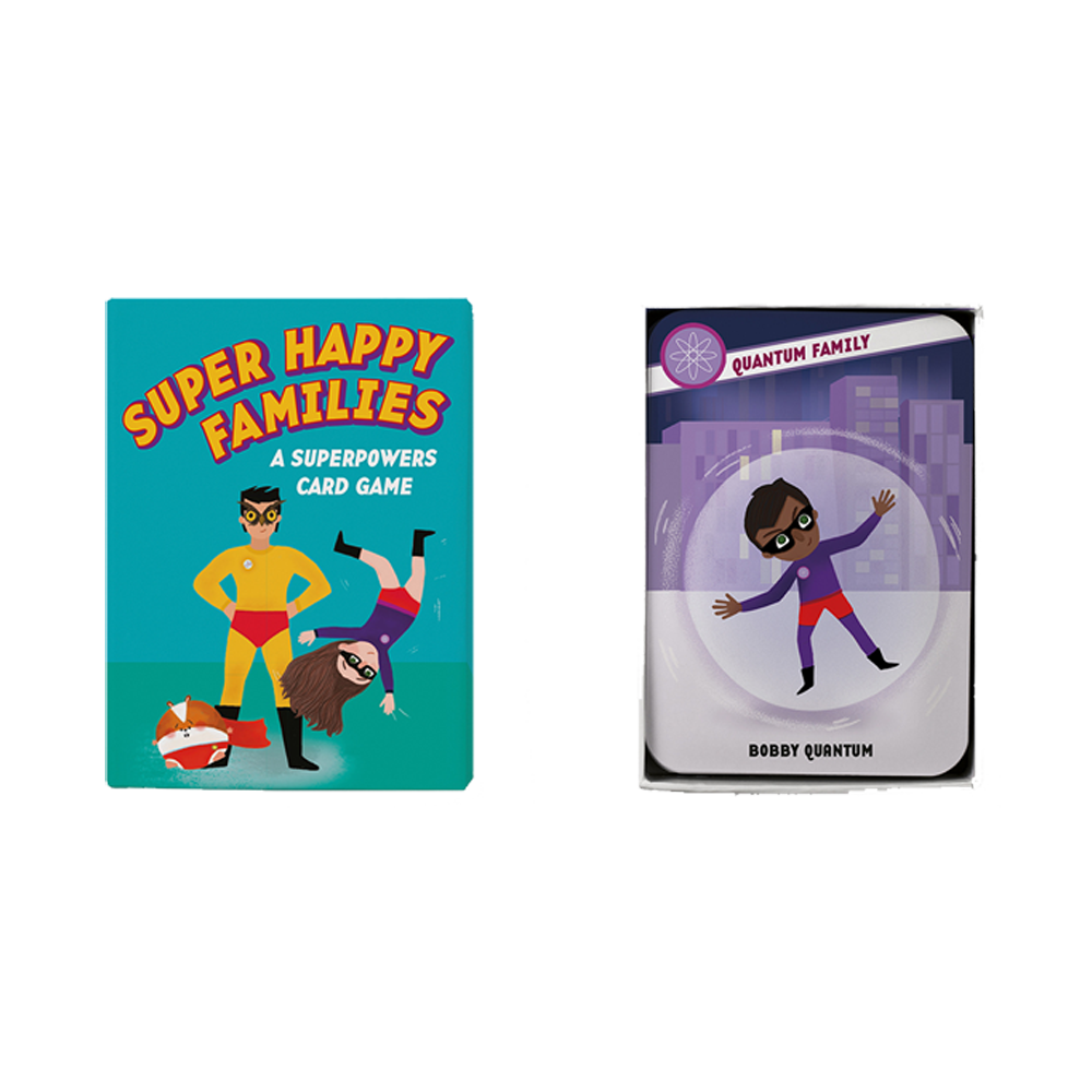 Super Happy Families - A Superpowers Kartenspiel