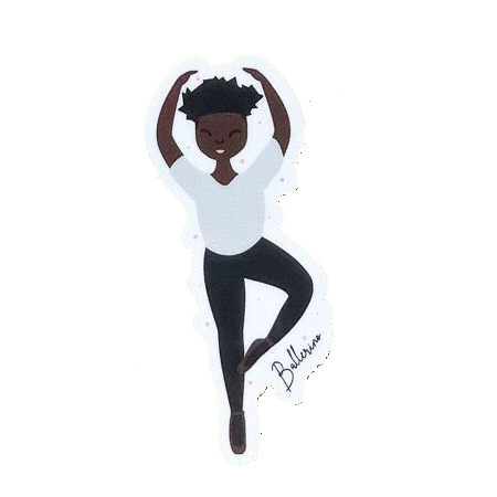 Sticker: Ballerino (lightskinned)