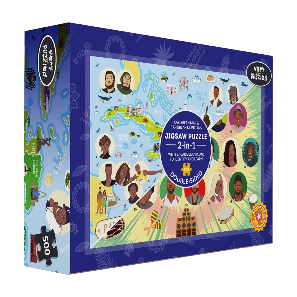 2-in-1 Karibik-Puzzle, 100 Teile