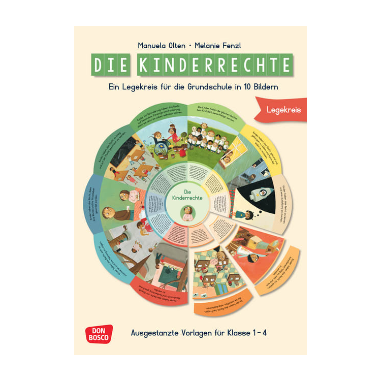 Die Kinderrechte. Ein Legekreis für die Grundschule in 10 Bildern