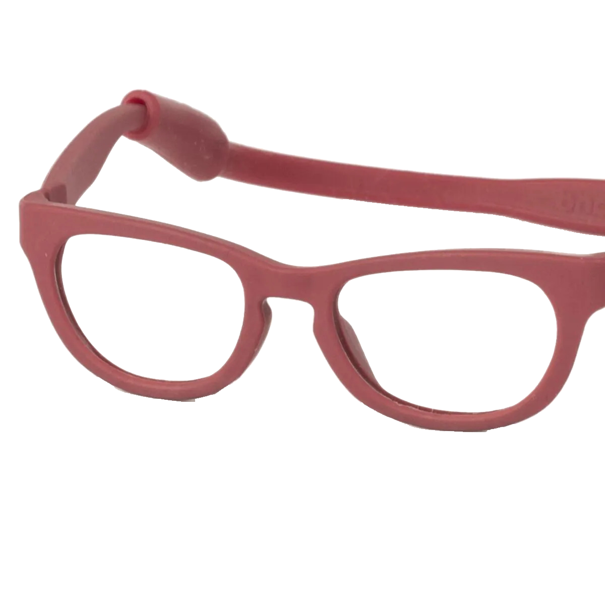 Puppenkleidung: Brille, rotbraun (38 cm)