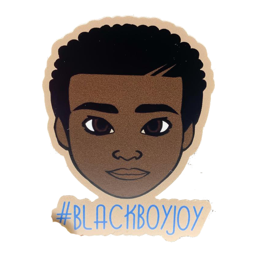 Sticker: #blackboyjoy