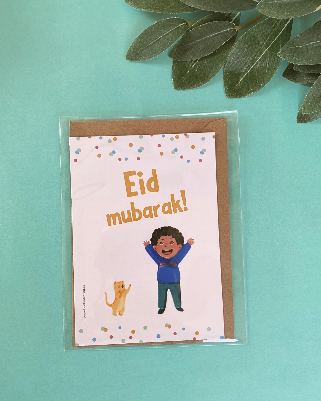 Postkarte "Eid mubarak"