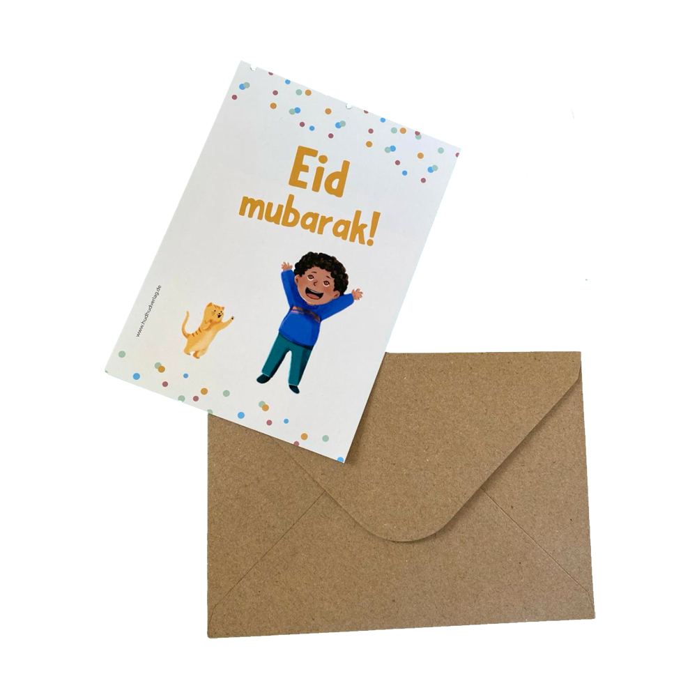 Postkarte "Eid mubarak"