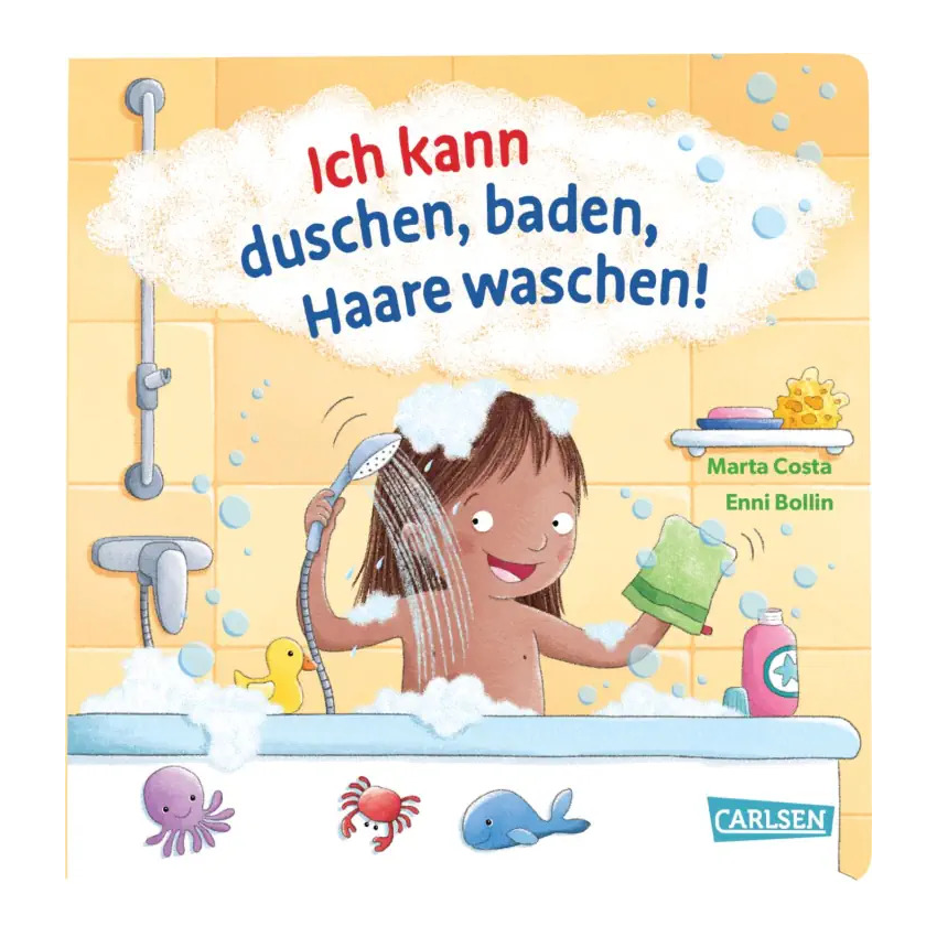 Ich kann duschen, baden, Haare waschen!