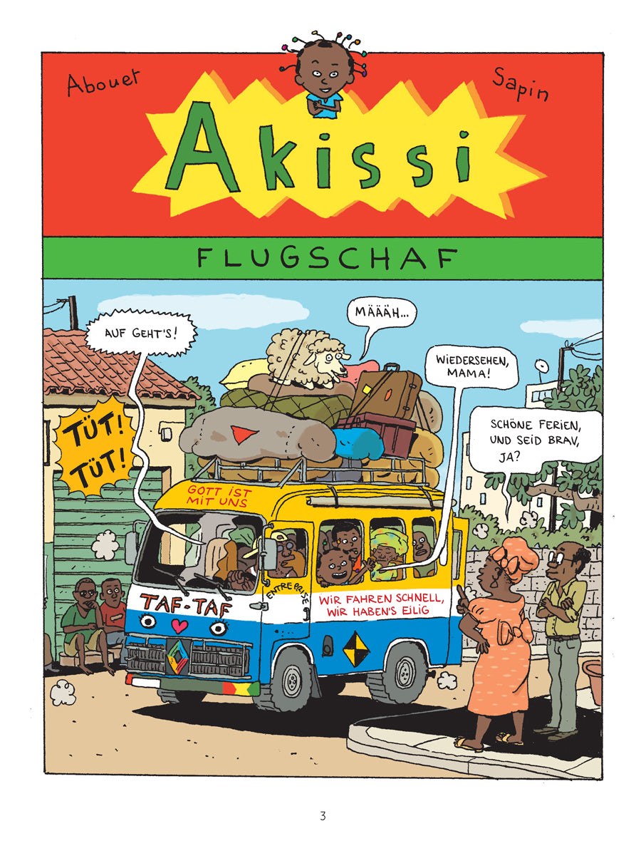 Akissi (2): Vorsicht, Fliegende Schafe!