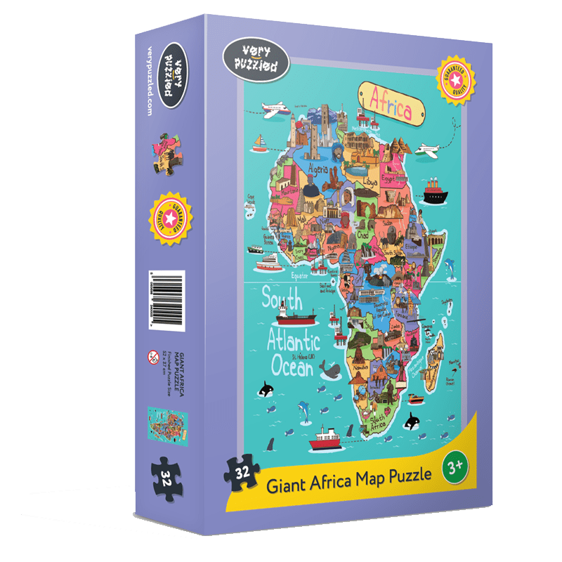 Das Afrika-Puzzle, 32 Teile