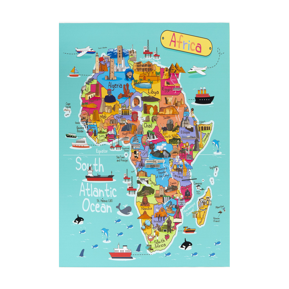 Poster: Afrika Poster (A2)