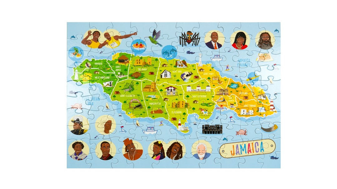 Jamaika-Puzzle, 100 Teile