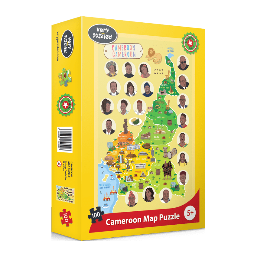 Kamerun-Puzzle, 100 Teile