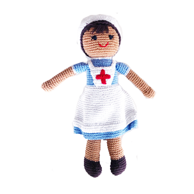 Krankenpflegerin, Rassel