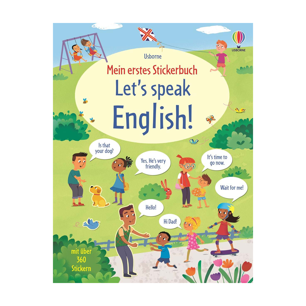 Mein erstes Stickerbuch: Let’s speak English