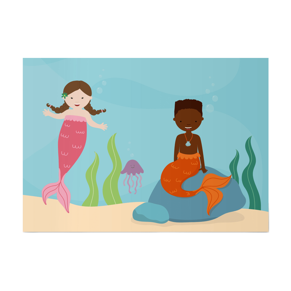 Meeresmenschen (Postkarte)