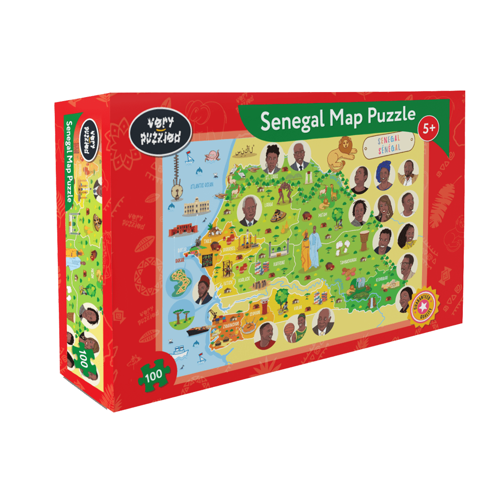 Senegal-Puzzle, 100 Teile