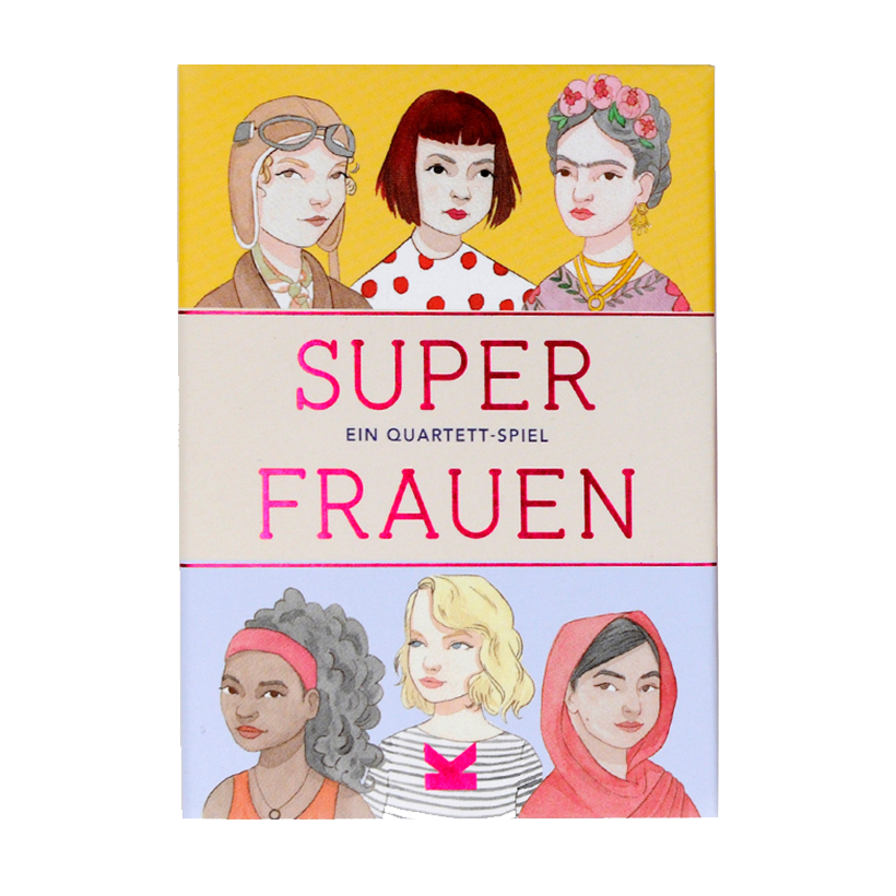 Super Frauen - Ein Quartettspiel